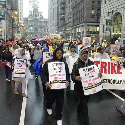 Low Wage Workers Strike From Coast To Coast Workers World