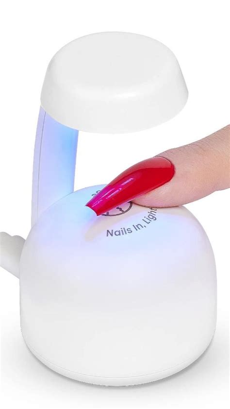 Beetles Mini Uv Light For Gel Nails Flash Curing Innovative With Smart