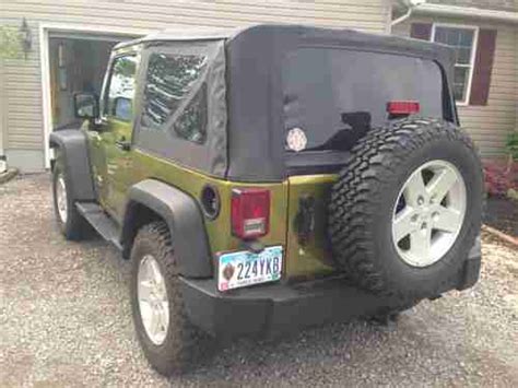 Find Used 2008 Jeep Wrangler X Sport Utility 2 Door 3 8L In Bluffton