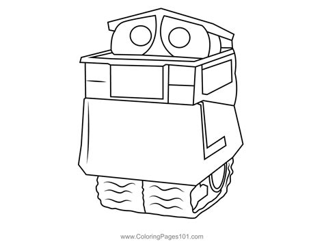 Wall E Coloring Pages Printable