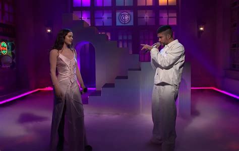 Watch Bad Bunny perform La Noche de Anoche with Rosalía on SNL