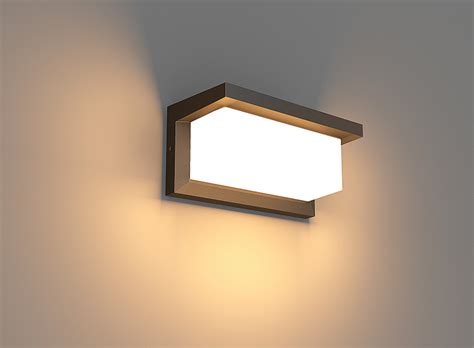 Outside Wall Lamp 18W 3 Color Changeable Wall Fixture