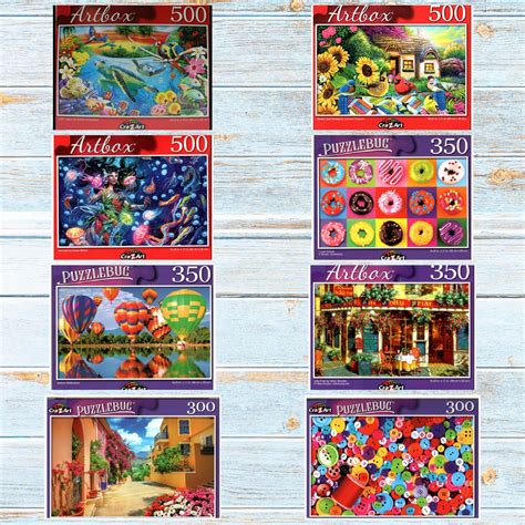 Jigsaw Puzzle Crazart Puzzlebug Crazart Artbox 300 Pieces 350 Pieces ...