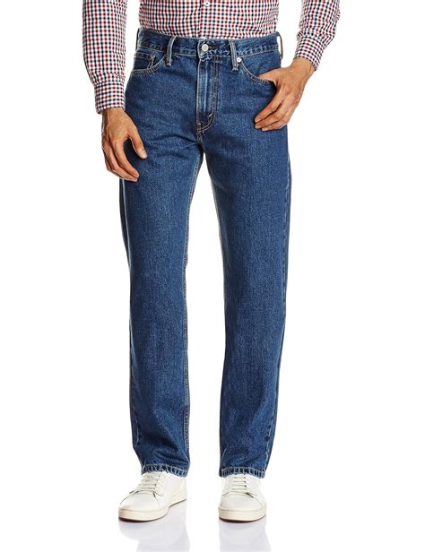 Buy Levi S Men S Slim Straight Fit Jeans Blue At