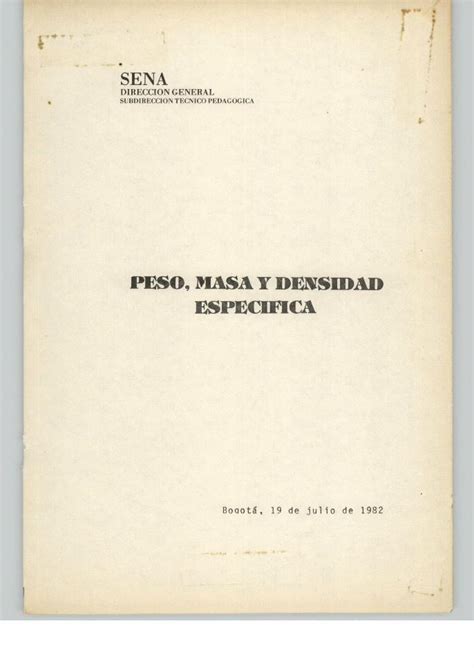 Pdf Repositorio Sena Edu Co Resumiendo Las Unidades De Peso