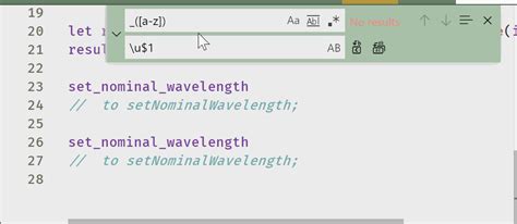 How To Change Lower Case To Upper Using Regular Expressions In Visual