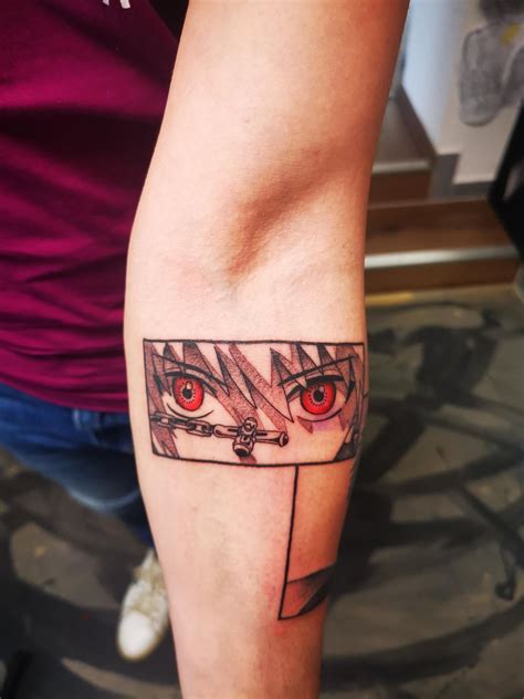 Sleeve In Progress First Kurapika And Kaneki Tattoo Ranimetattoos