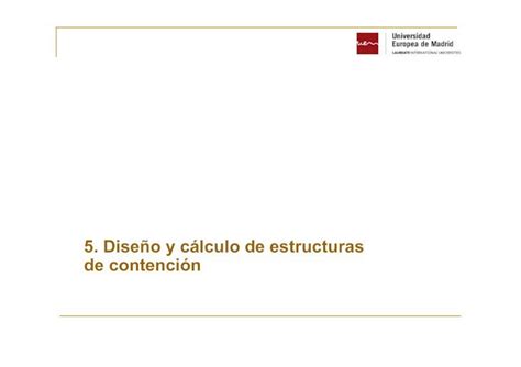 PDF estructuras de contención cartagena99 Tema 5 Muros