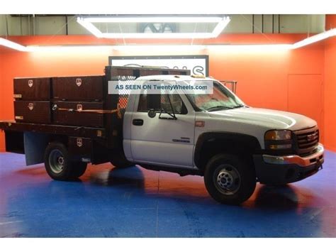 2003 Gmc Sierra 3500hd 3500 Duramax Flatbed