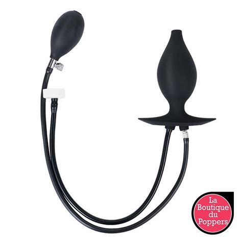 Plug Gonflable Et Embout De Lavement Butt Enema X Cm Pas Cher