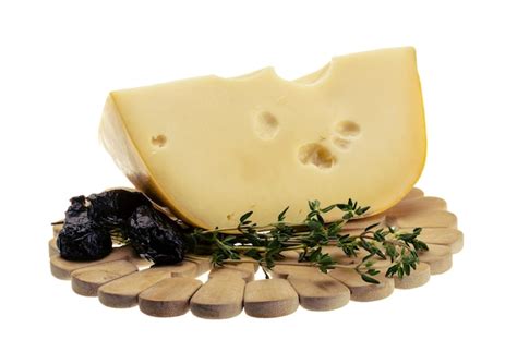 Premium Photo | Maasdam cheese