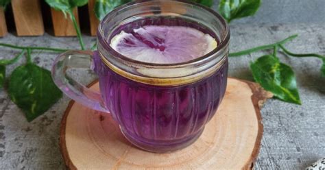 Resep Honey Lemon Butterfly Pea Tea Oleh Diana Nurjanah Cookpad