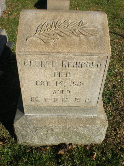 Alfred Reinbold 1859 1918 Find A Grave Gedenkplek