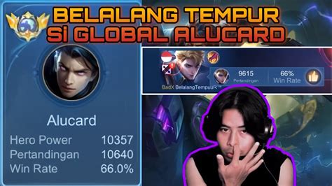 Solo Rank Ketemu Top Global Alucard Youtube