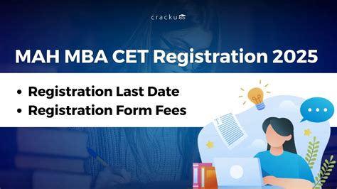 Mah Mba Cet Registration Last Date Steps Form Fees