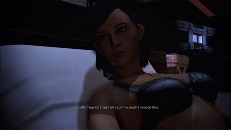 Traynor Romance Shower Scene Mass Effect 3 Legendary Edition Youtube