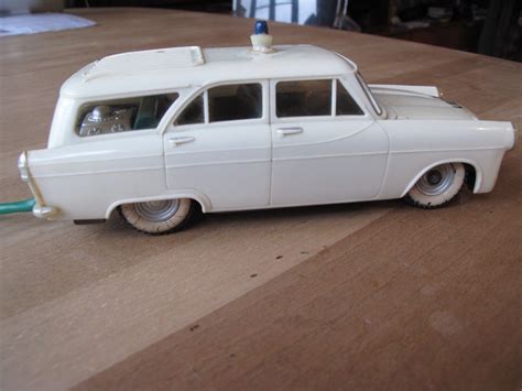 Ford Zephyr Police Car By Marx Battery Operated Full Working Boxed