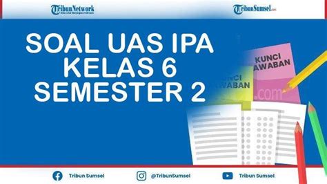 Contoh Soal Uas Ipa Kelas 6 Semester 2 Kurikulum 2013 Dan Kunci Jawaban