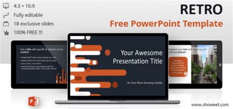 Retro - Free PowerPoint Template - Showeet