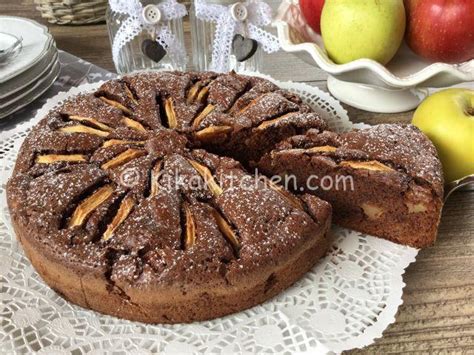 Torta Di Mele E Cioccolato Fondente Alta E Soffice Kikakitchen