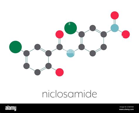 Niclosamide Tapeworm Drug Molecule Anthelmintic May Be Useful As