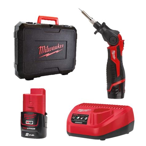 Milwaukee M12 Si 201c Sub Compact Soldering Iron Kit