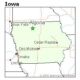 Best Places to Live in Algona, Iowa