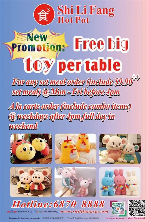 Shi Li Fang Hot Pot Promotion 50 Off Meat Seafood Items 9 90 Set Meal From 12 July