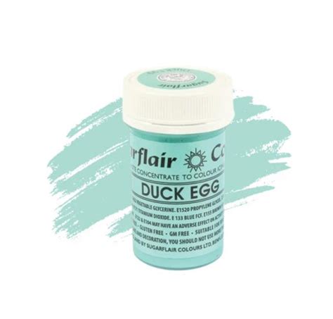 Sugarflair Duck Egg Blue Spectral Paste 25g Concentrated Food