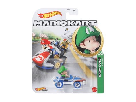 Hot Wheels Mario Kart Luigi Jr Sneeker Toytown