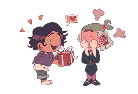 Luz x Amity Amity Tomato Gay Panic Cute Tiny en Casa de búho Dibujos animados