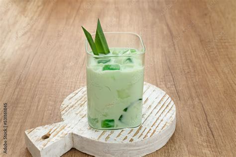 Buko Pandan A Dessert From Philippines Made From Jelly Young Coconut