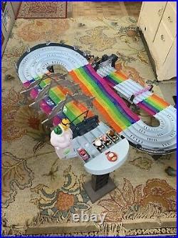 Car Track Set Hot Wheels Gxx Nintendo Mario Kart Rainbow Road Track Set Racers King Boo Lot