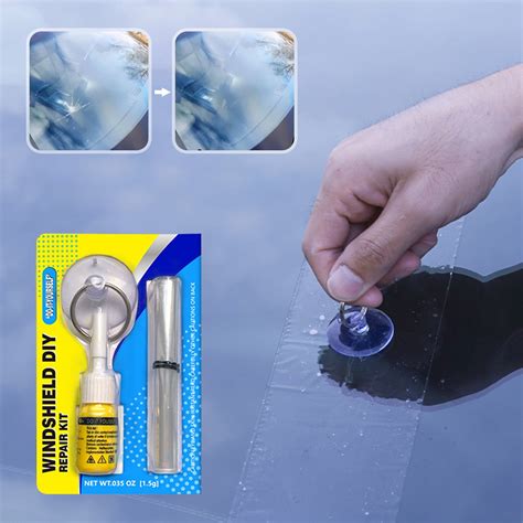 3ml Car Windshield Cracked Repair Tool DIY Car Window Phone Screen