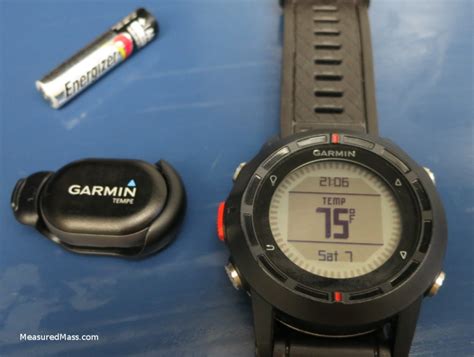 Garmin Tempe Temperature Sensor | Measured Mass