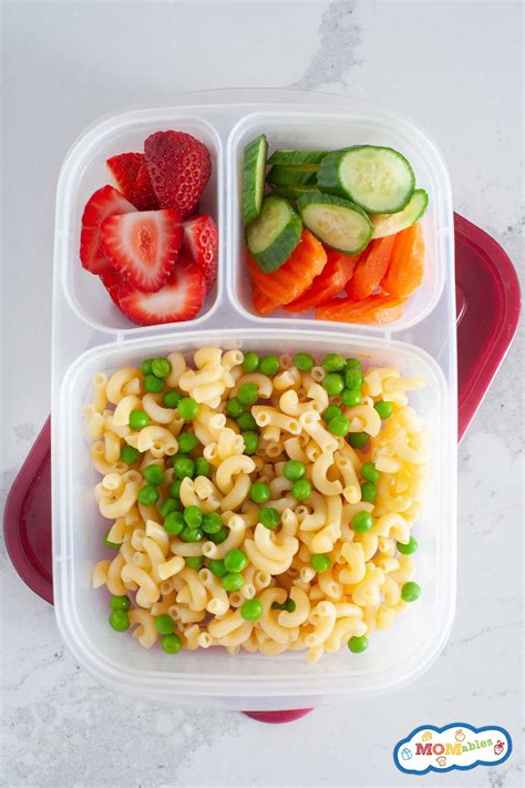 Easy Peasy Preschool Pasta Lunch | MOMables