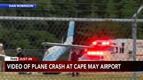 New Video Shows Aftermath Of Small Plane Crash In Cape May New Jersey