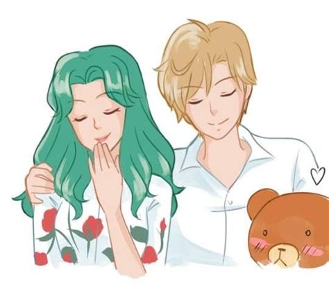 Pin De Entropia Ermes En Haruka Michiru Parejas Dibujos