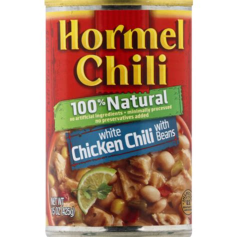 Hormel Chicken Chili With Beans White Brookshire S