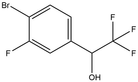 Benzenemethanol 4 bromo 3 fluoro α trifluoromethyl 1526606 27 8