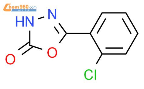 83725 77 3 1 3 4 Oxadiazol 2 3H one 5 2 chlorophenyl 化学式结构式分子式mol