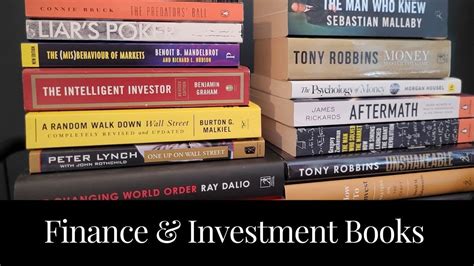 Finance And Investment Book Library Tour Youtube