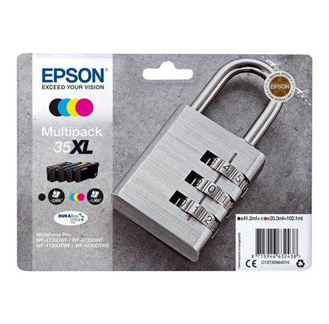 Epson 35XL Multipack Black Yellow Cyan Magenta Ink Kartridż z