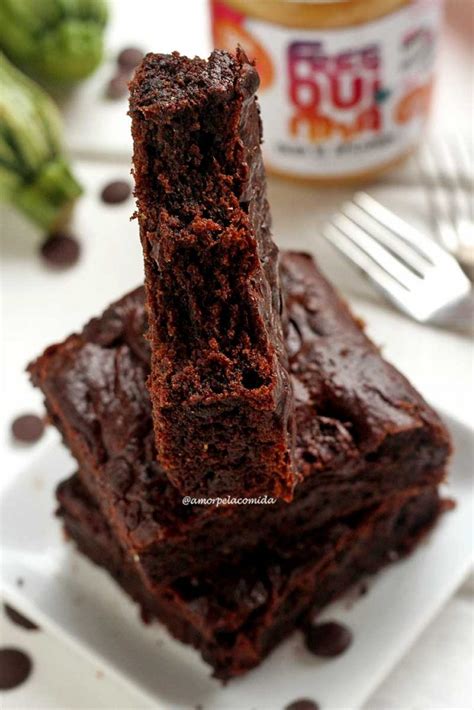 Receita De Brownie Fit Sem Farinha Abobrinha Sem Gl Ten Sem Lactose