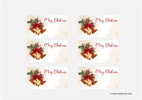 Christmas Place Cards - Merry Christmas Download Printable PDF ...