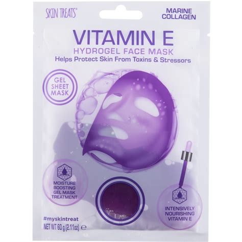 Vitamin E Hydrogel Face Mask Purple Wilko