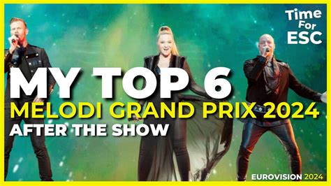 Heat After The Show Melodi Grand Prix Norway My Top