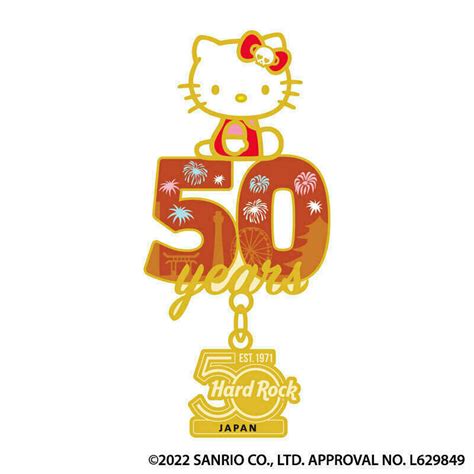 50th Anniversary Girl - Hello Kitty Version | Pins and Badges | hobbyDB