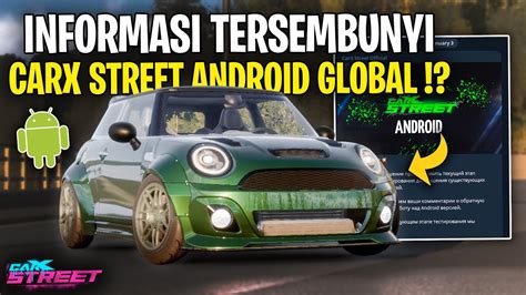 INFORMASI TERSEMBUNYI CarX Street Android RILIS Global CarX Street