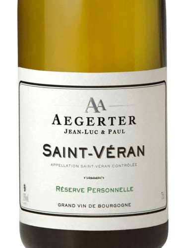 Aegerter R Serve Personnelle Saint V Ran Vivino Us